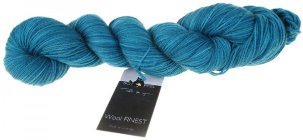 Wool FINEST Pro 2287_ Meeresblick 100% Schurwolle (organic fine Merino, nsw)