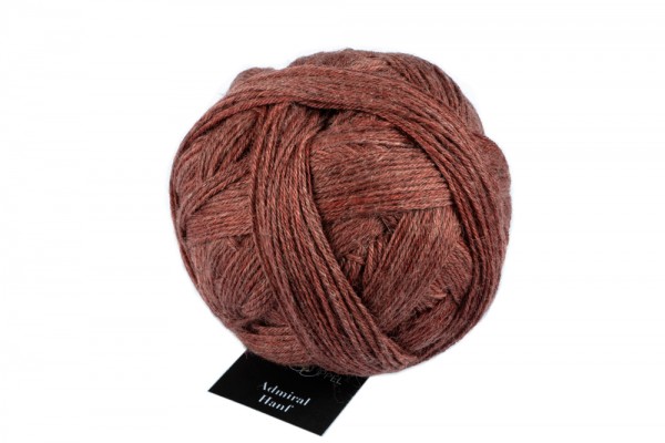 Admiral Hanf 2378_ Raw Chocolate 67% Virgin Wool , 23% Nylon (biodegradable), 10% Hemp