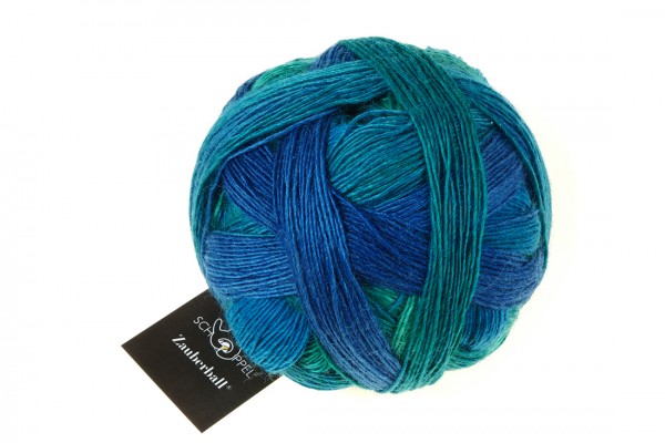 Zauberball® 2360_ Grinding Turquoise 75% Virgin Wool, 25% Nylon (biodegradable)