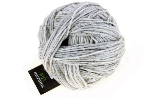 Bio Merinos GOTS certified 9899M Natural White 95% virgin wool 5% Linen